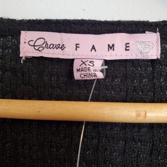 Ruched Black Top - Picture 9 of 10